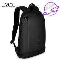 Mark Rydenกระเป๋าเป้สะพายหลังแล็ปท็อปผู้ชายบางBack Pack 15.6นิ้วทำงานกระเป๋าสะพายหลังกระเป๋าธุรกิจUnisexสีดำกระเป๋าเป้อัลตร้าไลท์