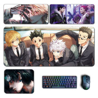 Anime HunterxHunter Mouse Pads Killua Zoldyck Hisoka Kurapika Mousepad Computer Laptop Gamer Pad PC Gaming Accessories Desk Mat