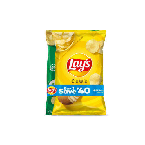 Lays Regular + Lays Sour Cream Onion 170g Save 40 | Lazada PH