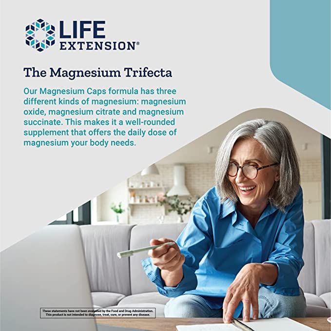 life-extension-magnesium-caps-500-mg-100-เม็ด