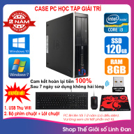 Case máy tính HP CPU Dual core E5xxx i3-3220 RAM 4GB HDD 250GB-500GB SSD 120GB-240GB HPi33 - LLD [QUÀ TẶNG Bộ thu wifi, bàn di chuột] thumbnail