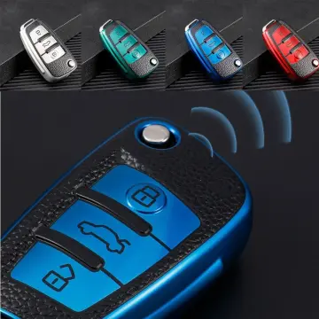 Tpu Car Flip Key Cover Key Case Fob Shell Holder Protector For C5 C6 R8 A1  A3 A4 A5 A6 A7 Q3 Q5 Q7 S6 B6 B7 B8 8p 8v Tt Rs
