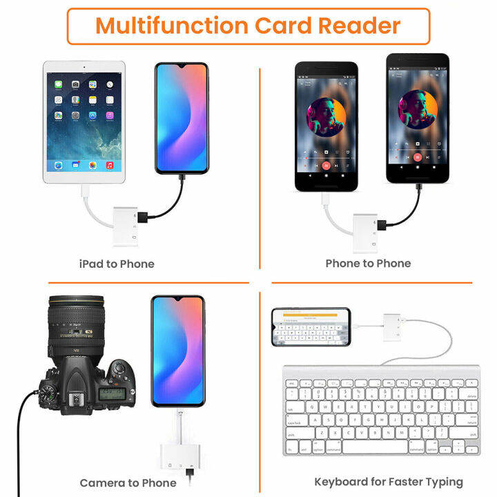 keyng-usb-c-การ์ดรีดเดอร์-sd-3-in-1-usb-อะแดปเตอร์-otg-เข้ากันได้กับบัตร-tf-sd-พร้อมตัวอ่านการ์ดความจำสำหรับเครื่องเขียนกล้องโทรศัพท์แฟลชขนาดกะทัดรัด-usb-c-huawei-สำหรับ-ipad-pro-สำหรับ-macbook-usb-เค