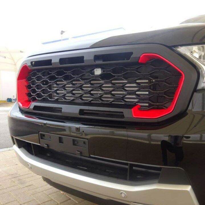 Car Accessories Black Mesh Front Grille For Ford Ranger 2020 XL XTL