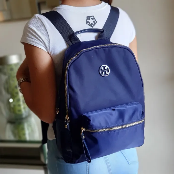 New Edition .Y. .. Classic Tilda Nylon Zip Backpack - Blue |  Lazada PH