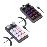 Portable Mini Keyboard Usb Wire Control Custom Gaming Office Keyboard Programmable Diy Mechanical Keypad