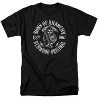 เสื้อยืด ลาย Anarchy Sons Of Redwood อเนกประสงค์ DIY สําหรับผู้ใหญ่ 2023S-5XL  6TML