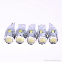 6pcs Car LED Lights Canbus T10 5630 6SMD Decoding W5W Show Wide Lights