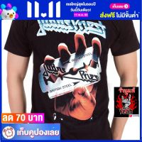 เสื้อวง JUDAS PRIEST เสื้อใส่สบาย Rock จูดาสพรีสต์ ไซส์ยุโรป RCM348