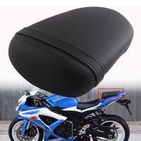 ผ้าคลุมที่นั่งด้านหลังรถจักรยานยนต์สีดำ,สำหรับ Suzuki GSX R600/750 2008 2009 2010เบาะนั่ง K8หมอนหนัง