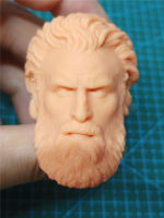 16 Scale Bearded ทหารหัว Sculpt สำหรับ12นิ้ว Action Figure ตุ๊กตา Unpainted Head Sculpt No.307