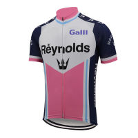 ร้อน Reynolds Ropa C Iclismo ผู้ชายขี่จักรยานย์สเปนแขนสั้น R ขี่จักรยานท็อปส์ Mtb M Aillot จักรยานสวมใส่สีขาวเสื้อผ้า