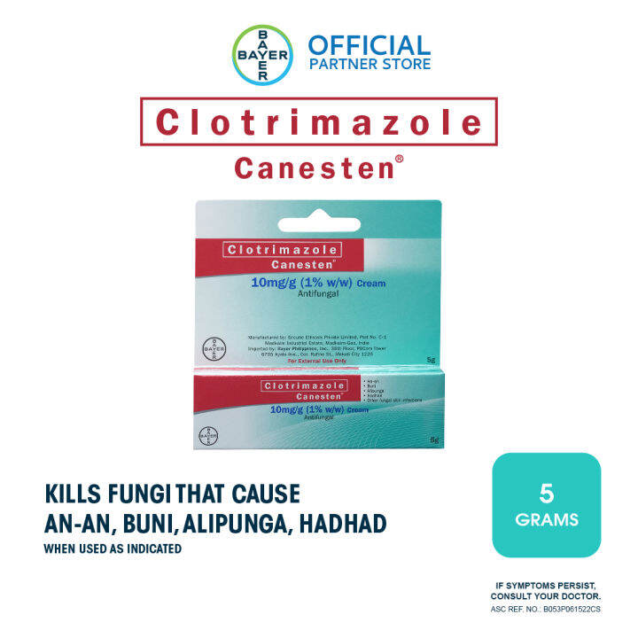 Canesten Antifungal Cream 5g Lazada PH
