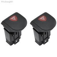 2X Hazard Warning Emergency Light Switch Button for Renault Kangoo 1997-2018 7700308821