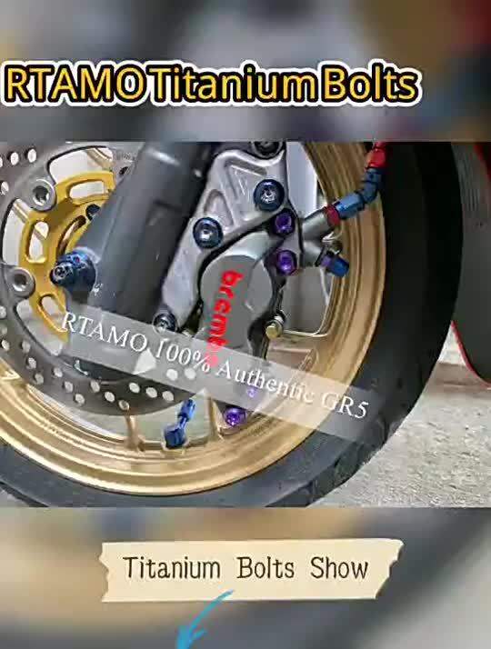 Titanium Alloy Oxygen O2 Sensor Bung Plug Bolt M18×1.5 for Exhaust Hex