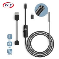 ₪ touji205285128 5.5MM 7MM Endoscope 3IN1 USB Type-c Borescope Car Inspection for Sumsang HUIWEI AN98