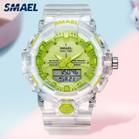 SMAEL Women Men Sports Digital Watch Waterproof Luminous Electronic Watches Lady Dual Time Wristwatch relogio часы reloj 8025