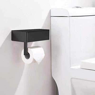 Tissue Box Punch-free Dust-proof Black Multi-functional Wet Tissue Toilet Holder Washroom/Dorm/Home/Restaurant Supplies New Bathroom Counter Storage