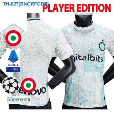 ☃▽⊕ 2022/2023 Inter Milan Away Football Shirt Player Edition Jersey With Patch