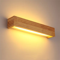 Modern Japan Style Led Oak wooden Wall Lamps Lights Bedroom Bed lamp bathroom Home Wall Sconce solid wood wall light fixtures