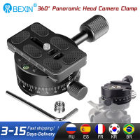 BEXIN 360 ° หัวขาตั้งกล้อง Quick Release Clamp Panoramic Shooting Clamp ใช้งานร่วมกับ Rrs Arca-Swiss Quick Release Plate