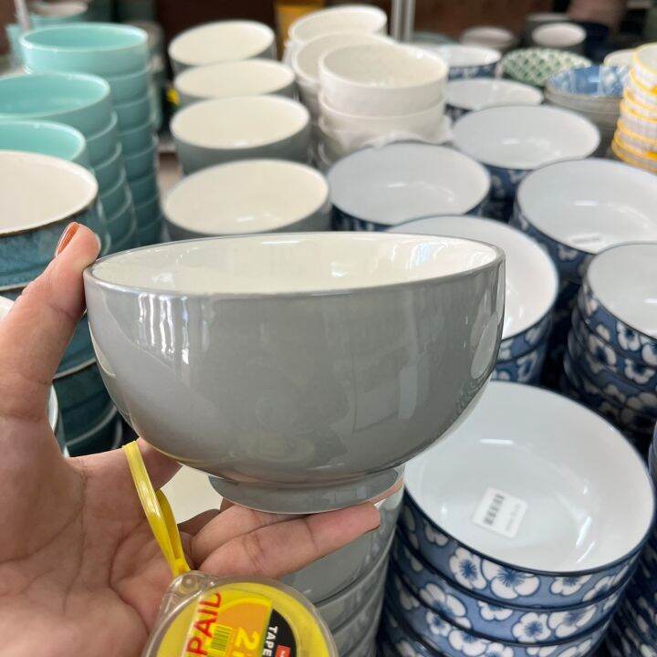 ถ้วยเซรามิกขนาด-5-นิ้ว-เนื้อหน้า-ceramic-bowl-ถ้วย-ชาม-ถ้วยสวยๆ-จานชาม-ทนความร้อนสูง-ถ้วยเข้าไมโคเวฟได้-ถ้วยราคาถูก-ถ้วยชามราคาส่ง