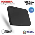 Toshiba Canvio Basics (new) 1TB USB 3.0 Portable External Hard Drive (Black), Super Speed Slim Storage with 3 YEARS WARRANTY. 