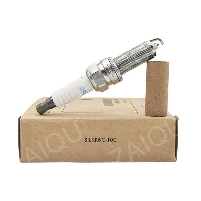 4PCS 18844-10060 SILKR6C10E Iridium Spark Plug For Hyundai I10 I20 I30 Fiat 500 Panda Kia Ceed 0.9L 1.0L 1.2L 1.4L 1884410060