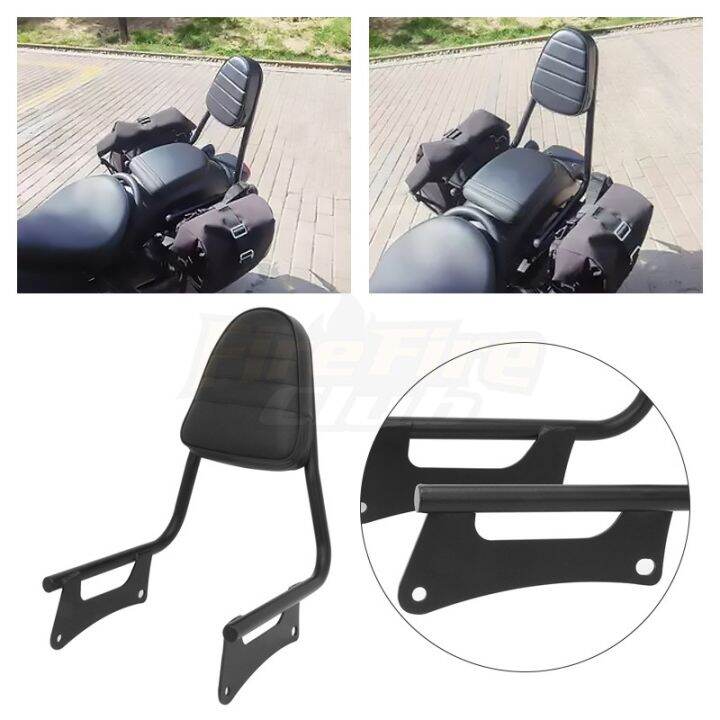 Schienale Posteriore Per Honda Rebel CMX500/300 | Con Portapacchi | Pelle Sintetica E Imbottitura - Foto 2