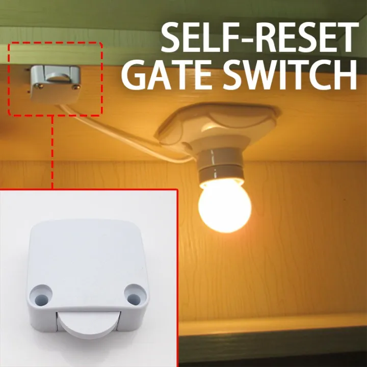 Automatic Reset Switch Wardrobe Light Switch Door Control