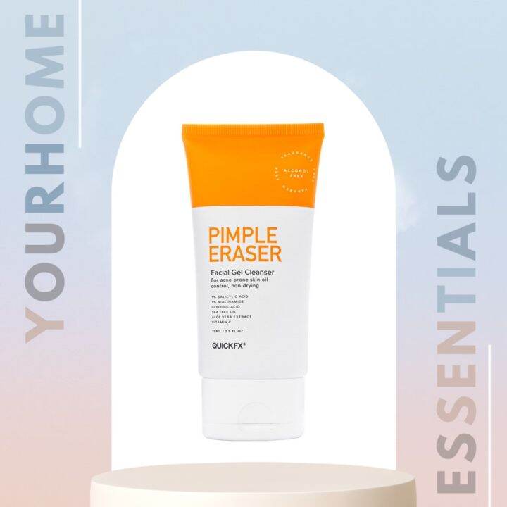 QUICKFX PIMPLE ERASER FACIAL GEL CLEANSER 75ml Lazada PH