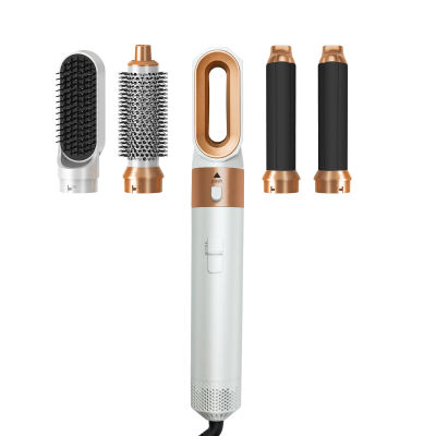 ขายส่ง5 In 1 Air Hair Stylers Volumizing แปรงไอออนลบ Curler Hair Blower Salon Hot Air Brush Dryers