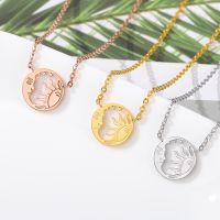 Stainless Steel Moon Sun Necklace Stainless Steel Pendant Necklaces - Stainless - Aliexpress