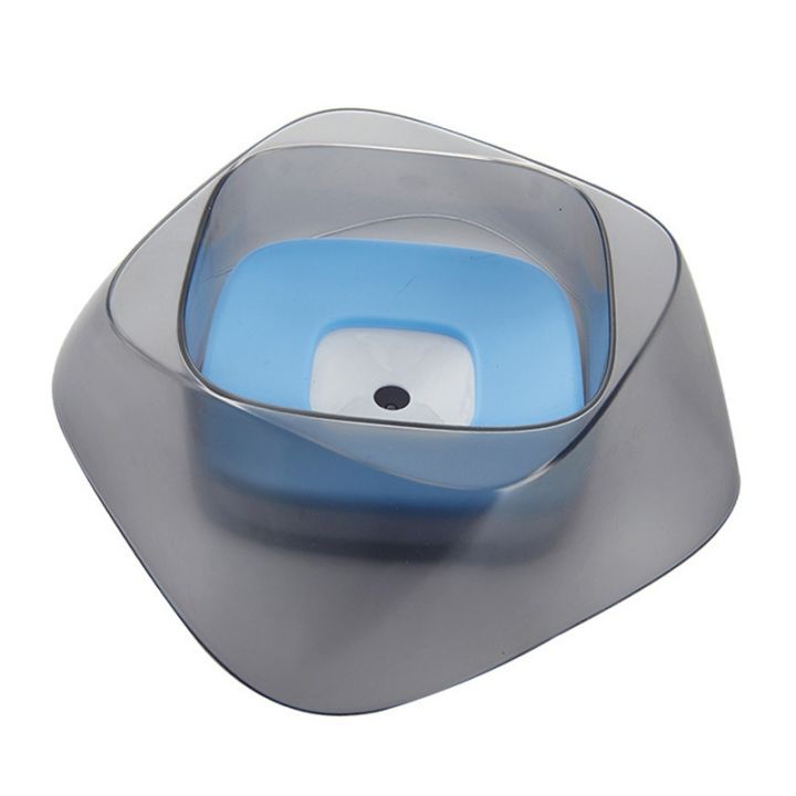 cod-wholesale-new-creative-pet-bowl-diamond-shaped-design-plastic-cat-large-dog-buoyancy-strong-and-easy-to-wash