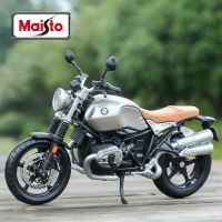 รถของเล่น1:12 BMW R Ninet Scermber รถ R1200GS H2R นินจา1199 1290 Z900RS S1000RR YZF-R1แบบหล่อจากโมเดลมอเตอร์ไซค์อัลลอย