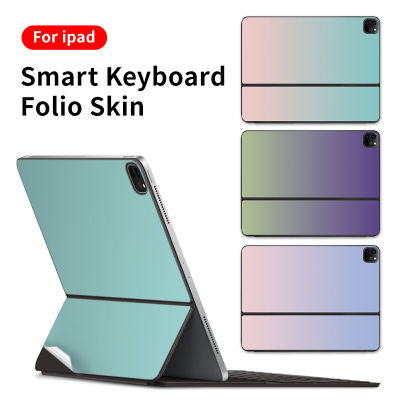 สำหรับ 2022 Ipad Pro6 Smart Keyboard Folio Gradient Skin Sticker 11 นิ้ว/12.9 นิ้วสติกเกอร์ฝาครอบป้องกันแป้นพิมพ์ฝาครอบ air5-Shop5798325