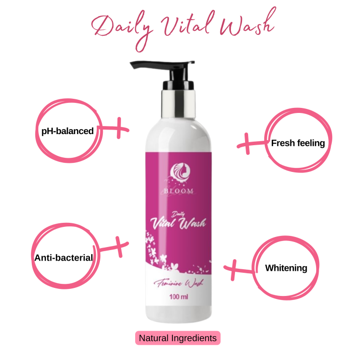cod pH Balance DAILY VITAL WASH Feminine Wash for Women Anti Odor