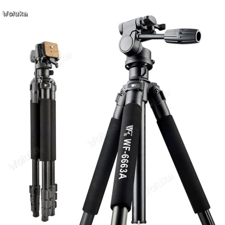 weifeng-ขาตั้งกล้อง-wf-6663a-สำหรับกล้องถ่ายวิดีโอกล้องกล้องส่องทางไกลแมกนีเซียมอะลูมิเนียมวิดีโอตัวยึดกล้องดิจิตอล-slr-แบบมืออาชีพ