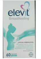 Elevit Breast feeding multi vitamins 60 tablets วิตามินบำรุงน้ำนมแม่  เพื่อความพร้อมในการให้นมลูก