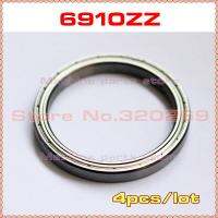 ☇ 4pcs 50mm Radial Shaft 6910ZZ 50x72x12 50x72x12Mm Metal Shield 61910-ZZ Deep Groove Ball Bearing 6910RS 61910RS