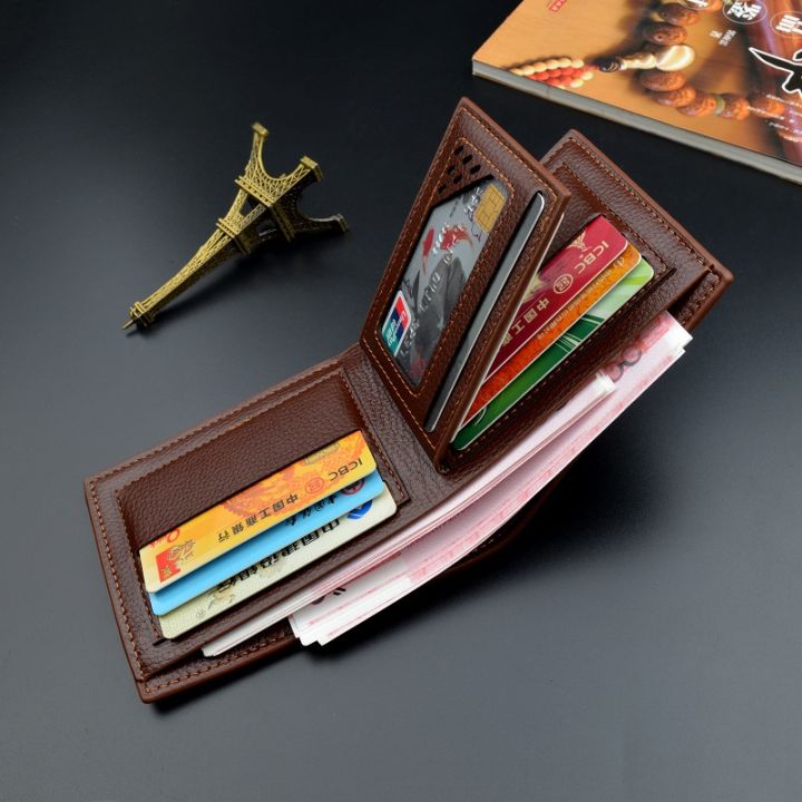 layor-wallet-ผู้ชายกระเป๋าสตางค์วินเทจสั้นแบรนด์หรูบางชายกระเป๋าคลิปเงินบัตรเครดิตราคาดอลลาร์หินแบบกระเป๋าสตางค์ขายส่ง279