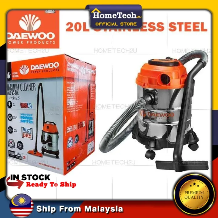 DAEWOO Vacuum Dust & Water Vacuum Cleaners 15L 20L 30L Power DAVC9030L / Wet & Dry Vacuum