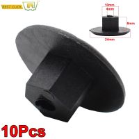 10Pcs 4mm Plastic Fastener Nut For Mercedes Benz Fender Mud Flap Splash Guard Wheel Arch Bumper Panel Retainer Clip Rivet