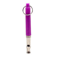 purple UltraSonic Supersonic Sound Pitch Silent Dog Puppy Command Training Whistle