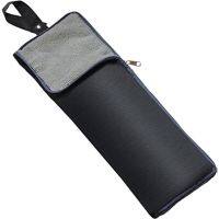 [Amazon.co.jp Limited] Basic Standard (Basic Standard) Super water -absorbing microfiber Folding umbrella Umbrella cover gray Long 35 cm x1