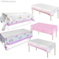 ✔✸₪ HUHULE Pink Unicorn Tablecloth Unicorn Birthday Party Decoration Disposable Tableware Set Kids Unicornio Theme Party Deco