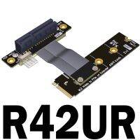 Riser Pcie X4 3.0 Pci-E 4x ที่จะ M.2สำหรับ Ngff สำหรับคีย์ Nvme M Gen3.0ไรเซอร์การ์ด2280ตัวขยายสายเคเบิล M2สายไฟต่อ Pci-Express