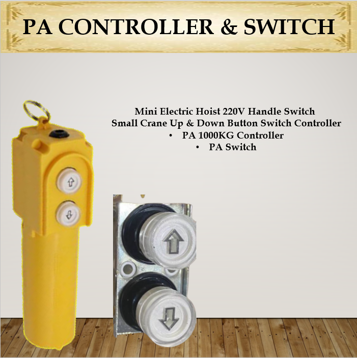 ROPE Lifting Mini electric hoist 220V handle switch household small ...