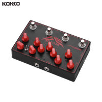 KOKKOกีต้าร์ไฟฟ้าเอฟเฟคดีเลย์ + คอรัส + ห่วงยาง + Overload 4 In 1 Synthesizer Effect