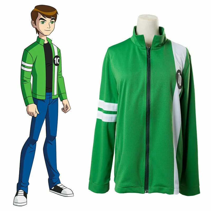 Ben 10 Alien Force 3D Hoodies Cosplay Ben Sweatshirt Coat Jacket